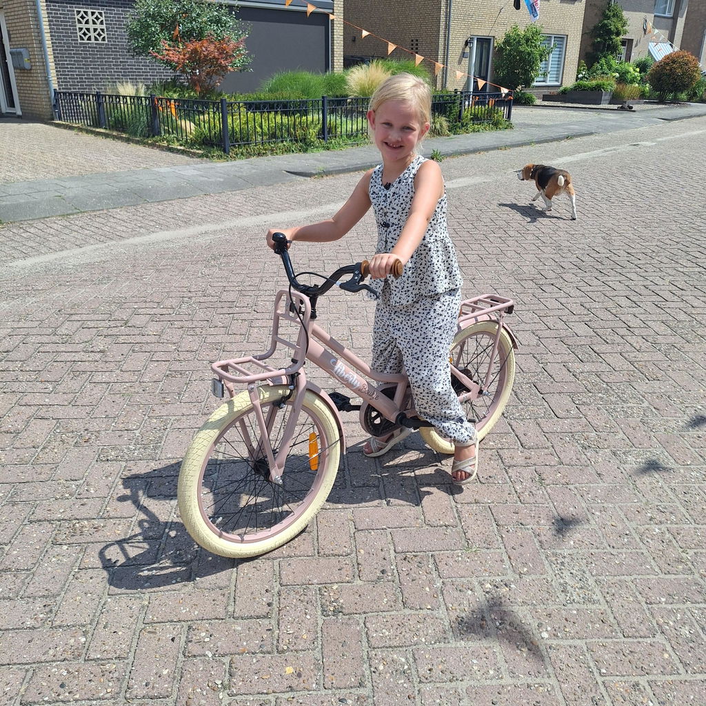 Liberty meisjesfiets Zalm 20 inch