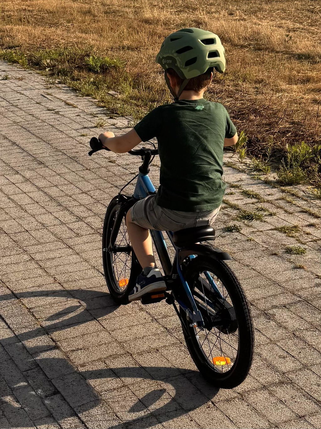BMX Cross Jongensfiets blauw 18 Inch