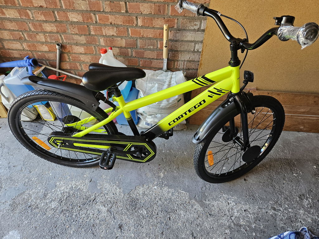 BMX Cross Jongensfiets Groen 22 inch