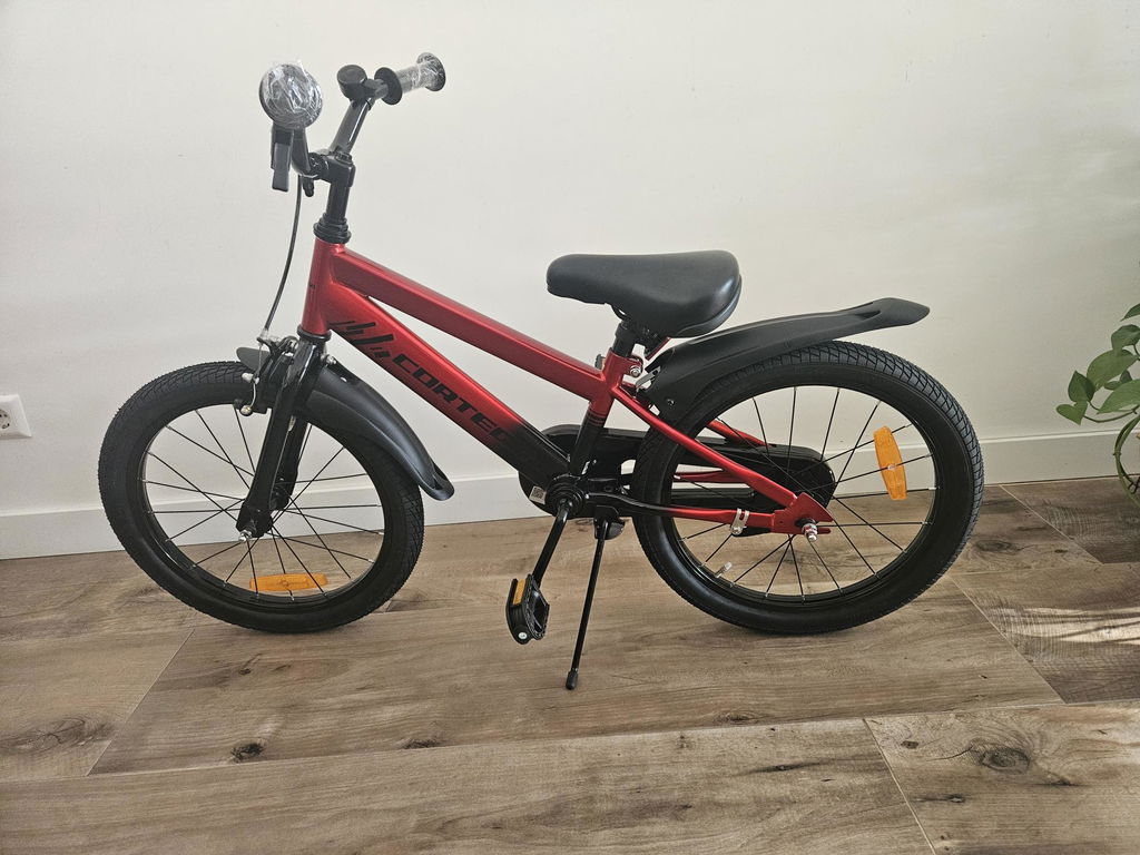 BMX Cross Jongensfiets rood 18 Inch