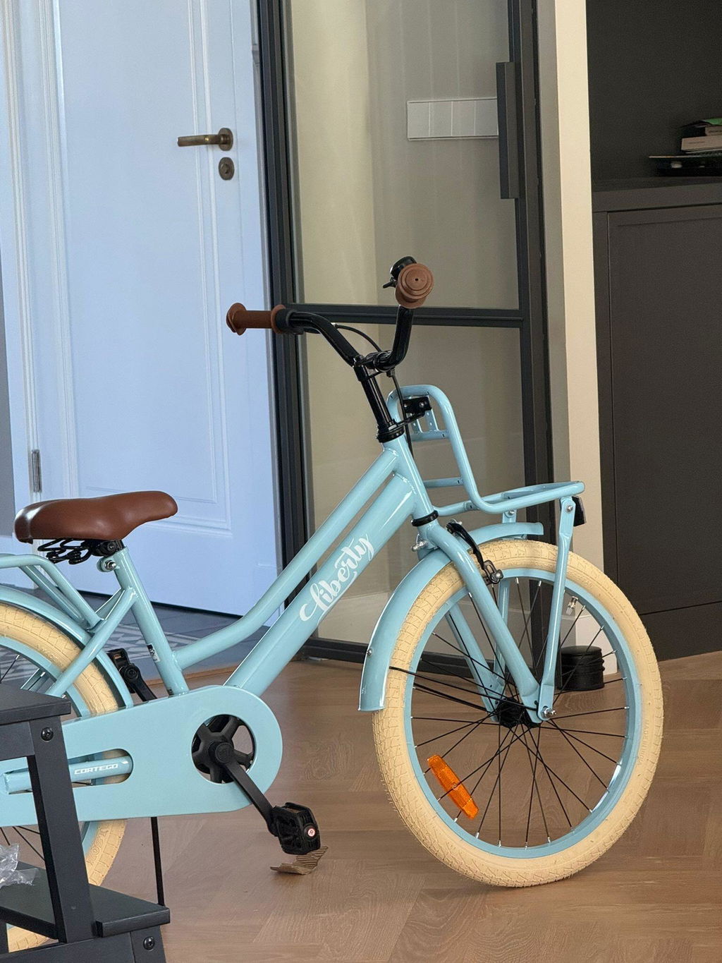Liberty meisjesfiets Blauw 20 inch