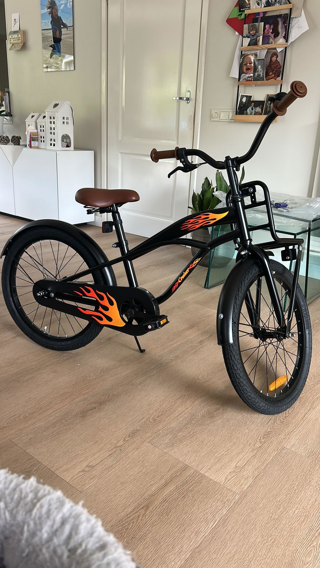 Cruiser Jongensfiets Zwart 20 Inch