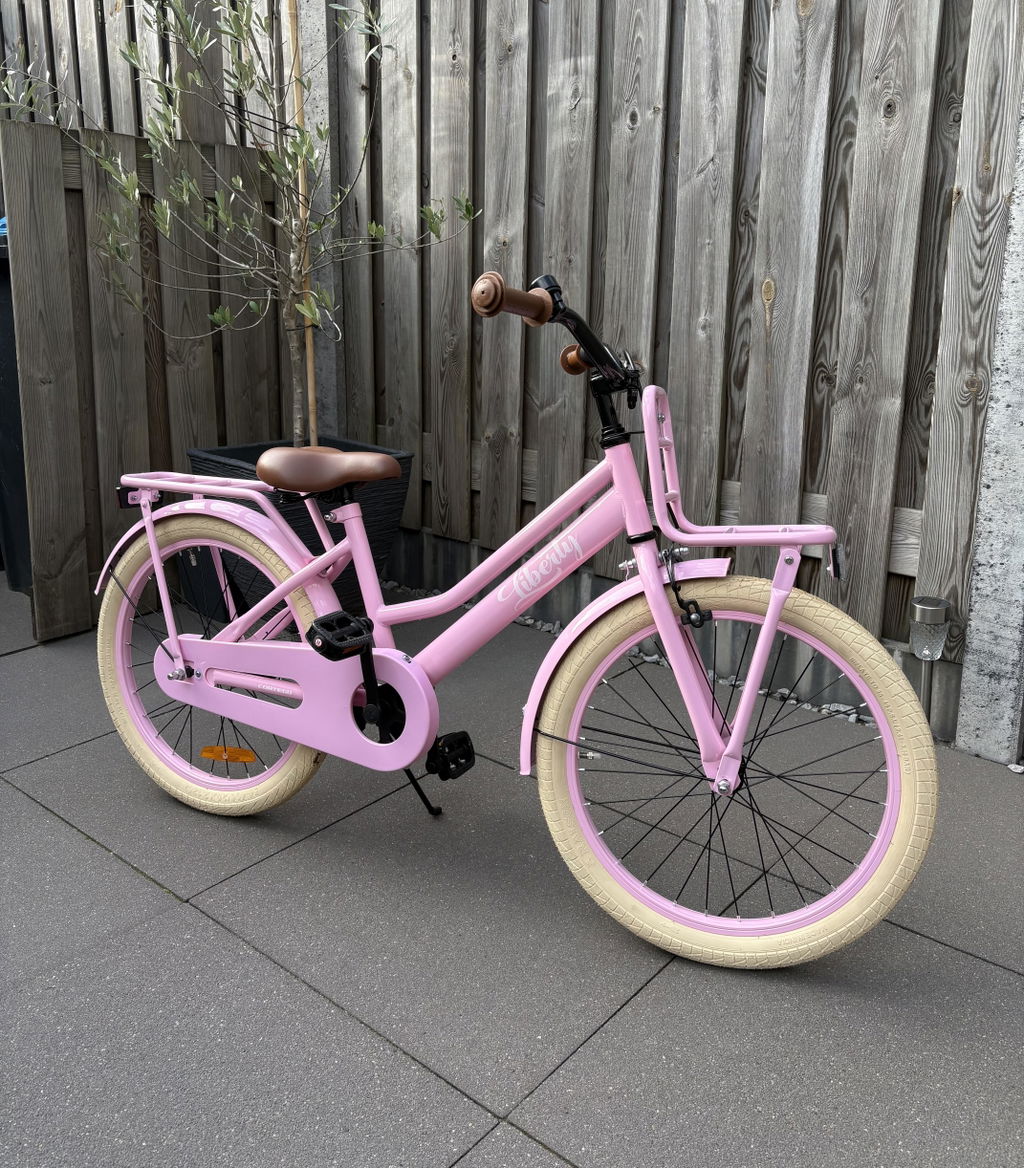 Liberty meisjesfiets Roze 20 inch