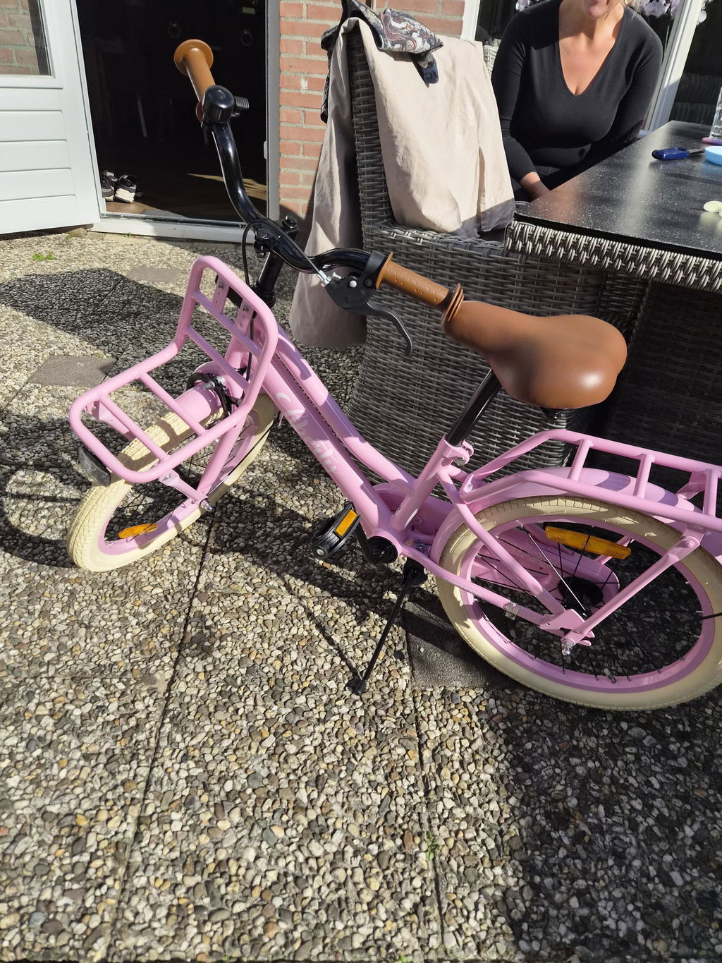 Liberty meisjesfiets Roze 18 inch