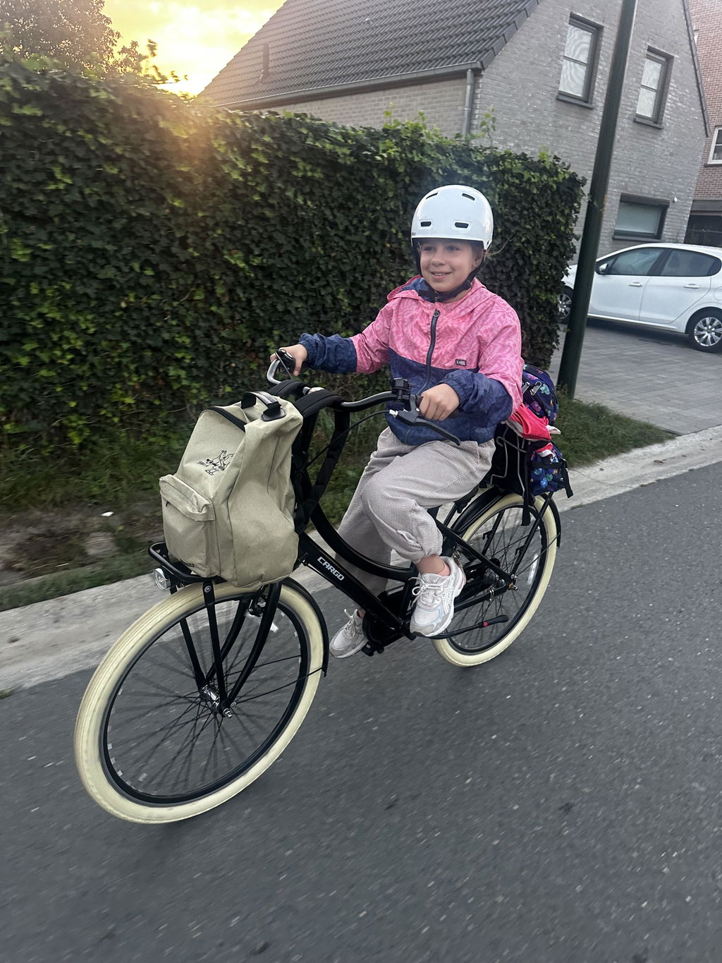 Cargo Meisjesfiets 26 inch - 3 Versnellingen - Mat-Zwart