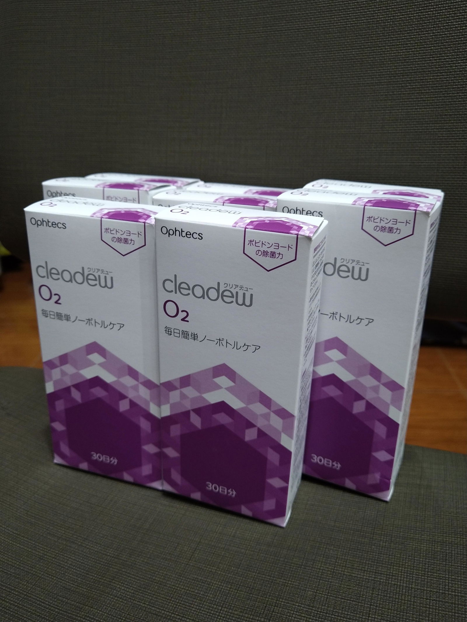 Ophtecs Cleadew O2 硬式隱形眼鏡酸素洗浄保存錠劑30回分【已經停產