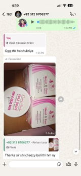 Hand & Feet Whitening Cream | Free Delivery  | Money Back Guaranted 💯