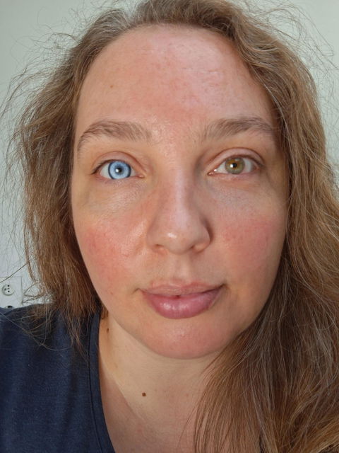 Lentille Bleu clair Nébuleuse