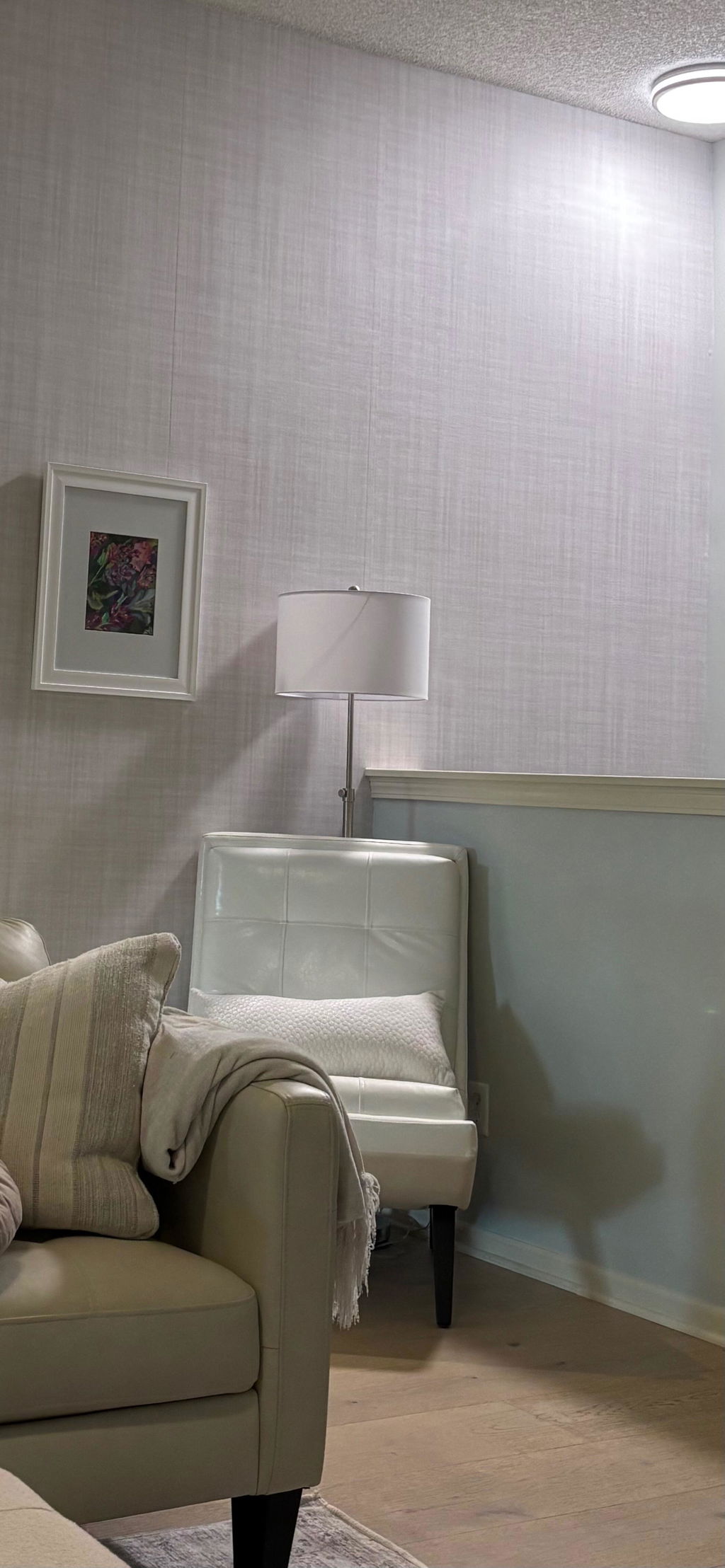 Beige Linen Texture Wallpaper L041
