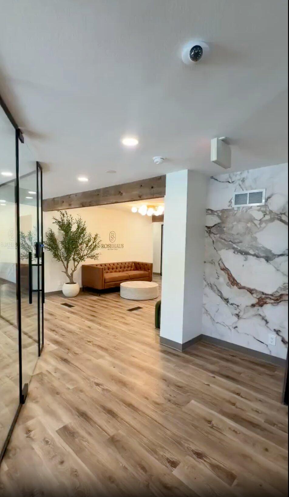 Gray Calacatta Marble Wall Mural CCM161