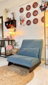 Borneo - Floor Sofa and Lounger (Turquoise)