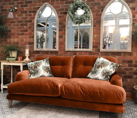 Sugar Sofa - 2 Seater - Copper