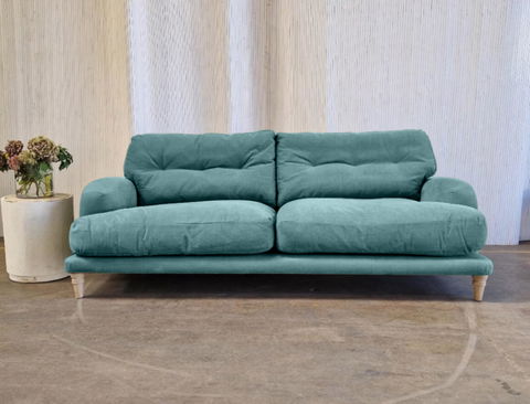 Sugar Sofa - Loveseat - Arctic Blue