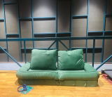 Woolly - Human Dog Bed/Floor Sofa Bed - Olive Green