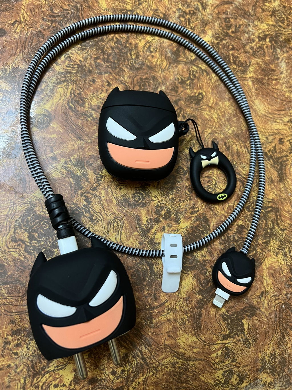 Batman Airpods Cover for Apple AirPods - Premium Silicone Case