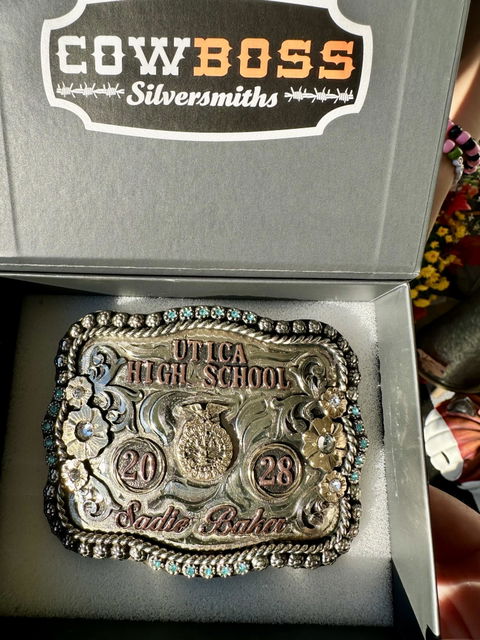 The Chosen One Custom Buckle
