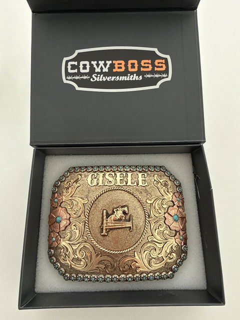 Wild & Free Custom Buckle