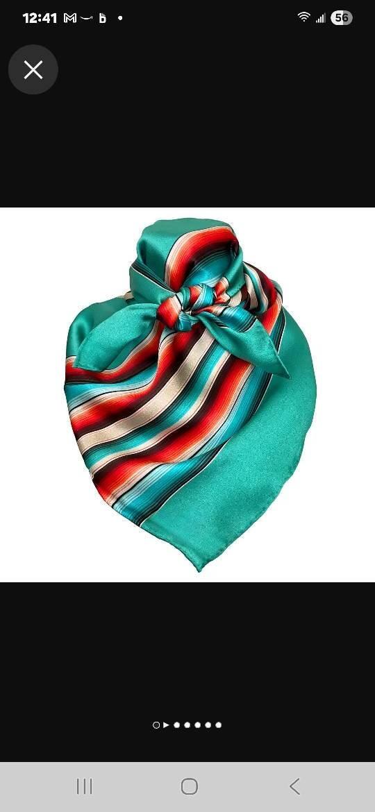 Western Sky Silk Wild Rag