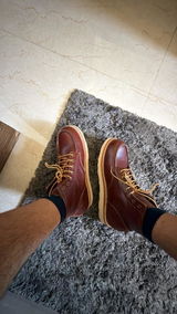 Moc Toe Saddle finish review photo