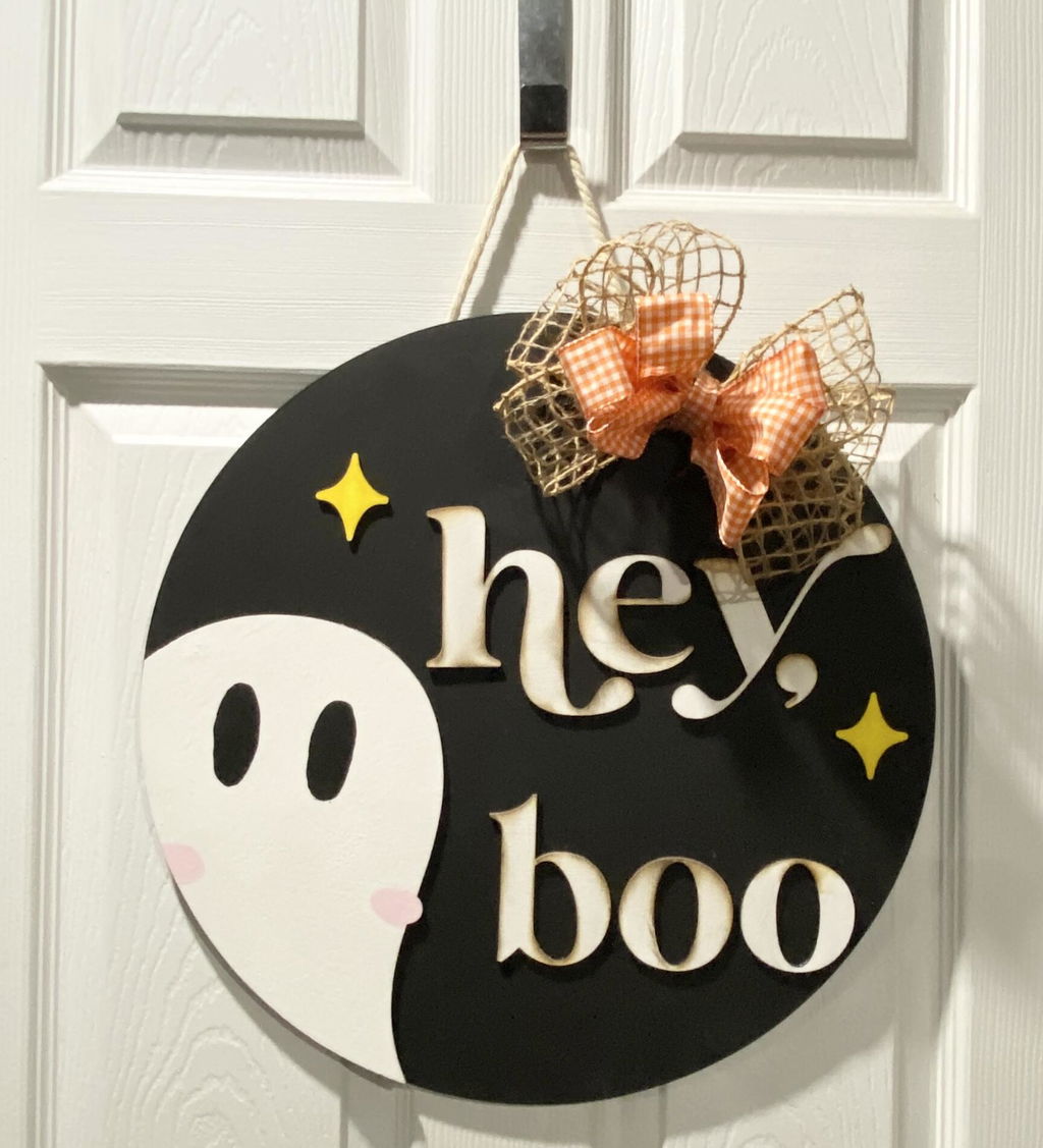 Halloween SVG Bundle Round Welcome Sign