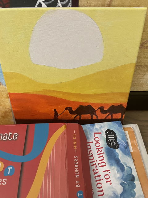 Rajasthan Paint by Number Mini Kit