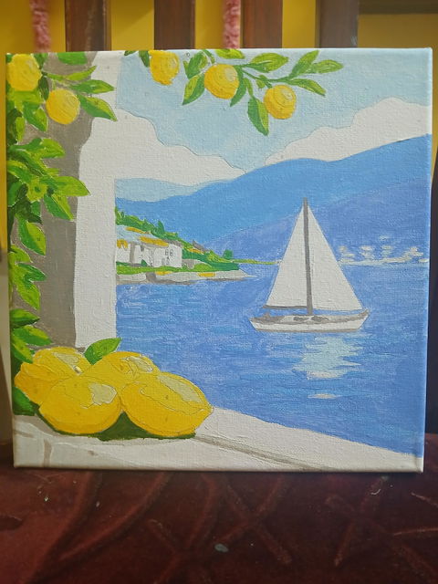 Citrus Seas Paint by Number Mini Kit