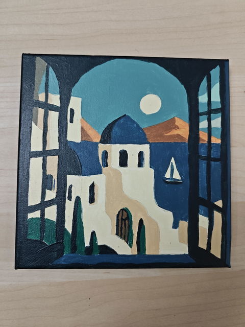 View from my Room Paint by Number Mini Kit