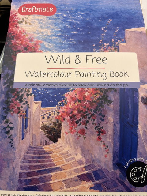 The Explorer Watercolour Mini Painting Book