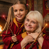 Ai design Canvas - You in Harry Potter's wizarding world