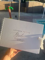 Letters to the Bride Scrapbook – Personalised Wedding Memory Book Photo Album