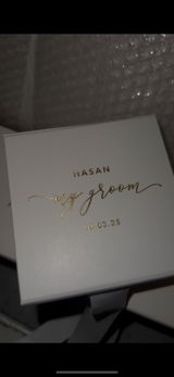 My Groom Gift Box - Small - Personalised