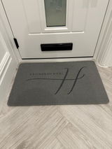 Personalised Doormat (Family Name) - Synthetic Weatherproof Coir for Outdoor or Indoor Use