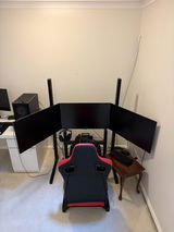 CSRT Profile Triple Monitor Stand