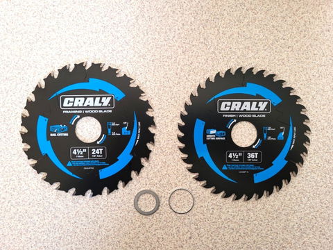 Wood  — 7-1/4" 24T, Arbor 5/8"