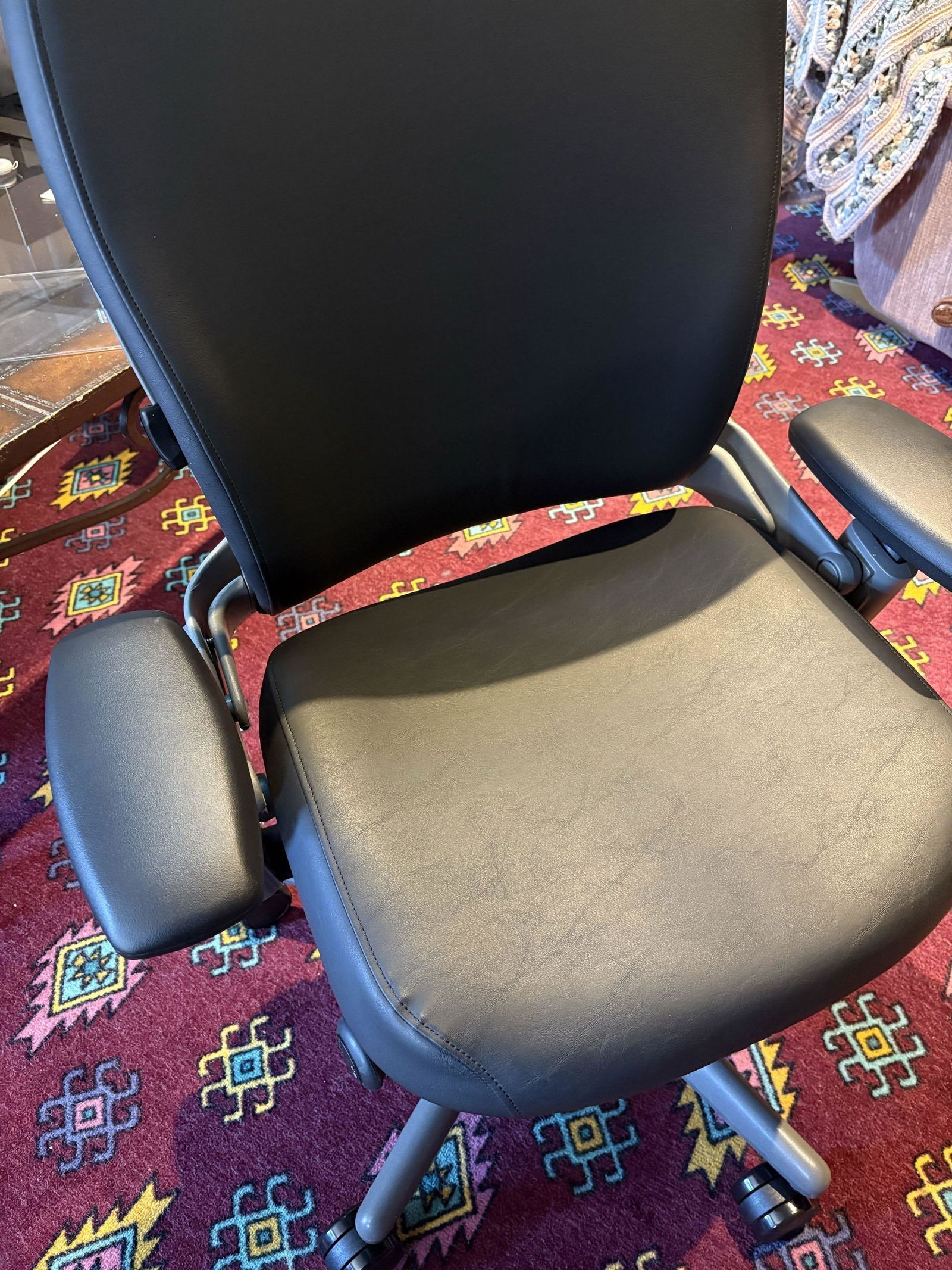Crandall Remanufactured Steelcase V1 Leap Highback Ergonomic