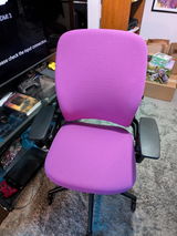 Steelcase Leap V2 Full Chair Upholstery Service + New Foam Seat Pad