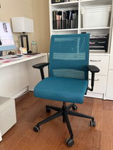 Upholstery Service for Steelcase V1 Think Chair – New Fabric & Seat Pad