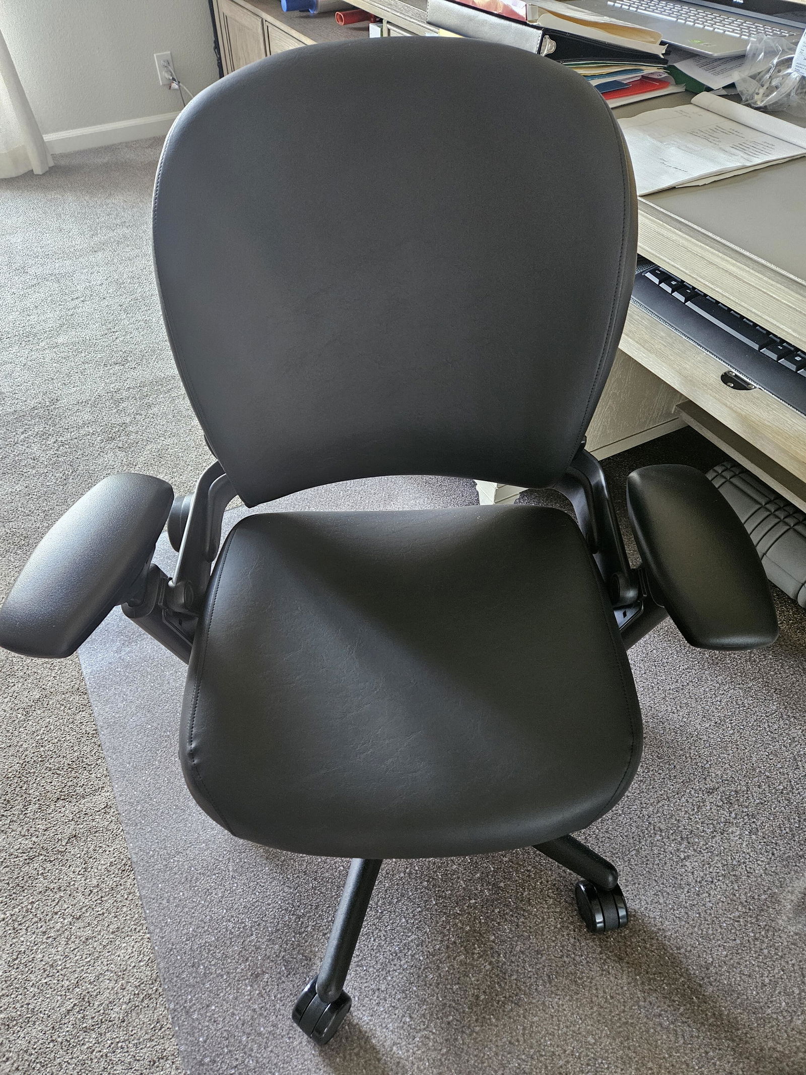 Crandall Remanufactured Steelcase V2 Leap Ergonomic Office Chair