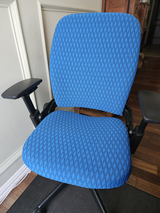 Steelcase Leap V2 Full Chair Upholstery Service + New Foam Seat Pad
