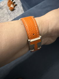 Lychee Leather Strap For Apple Watch