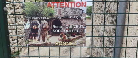 Plaque chien avec PERSONNALISATION COMPLÈTE photo texte panneau personnalisé
