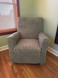 Soft Jacquard Reclining Chair Covers Velvet Recliner Seater Slipcover
