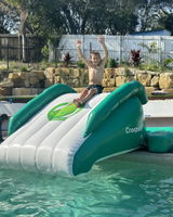 MIKROS 2M INFLATABLE WATER POOL SLIDE