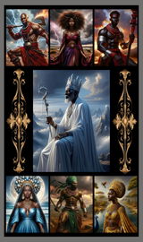 Seven African Powers Poster
