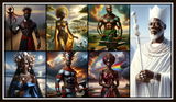 Seven African Powers Poster