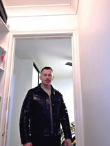 Men's Storm Rider Leather Jacket, Teacore Cowhide