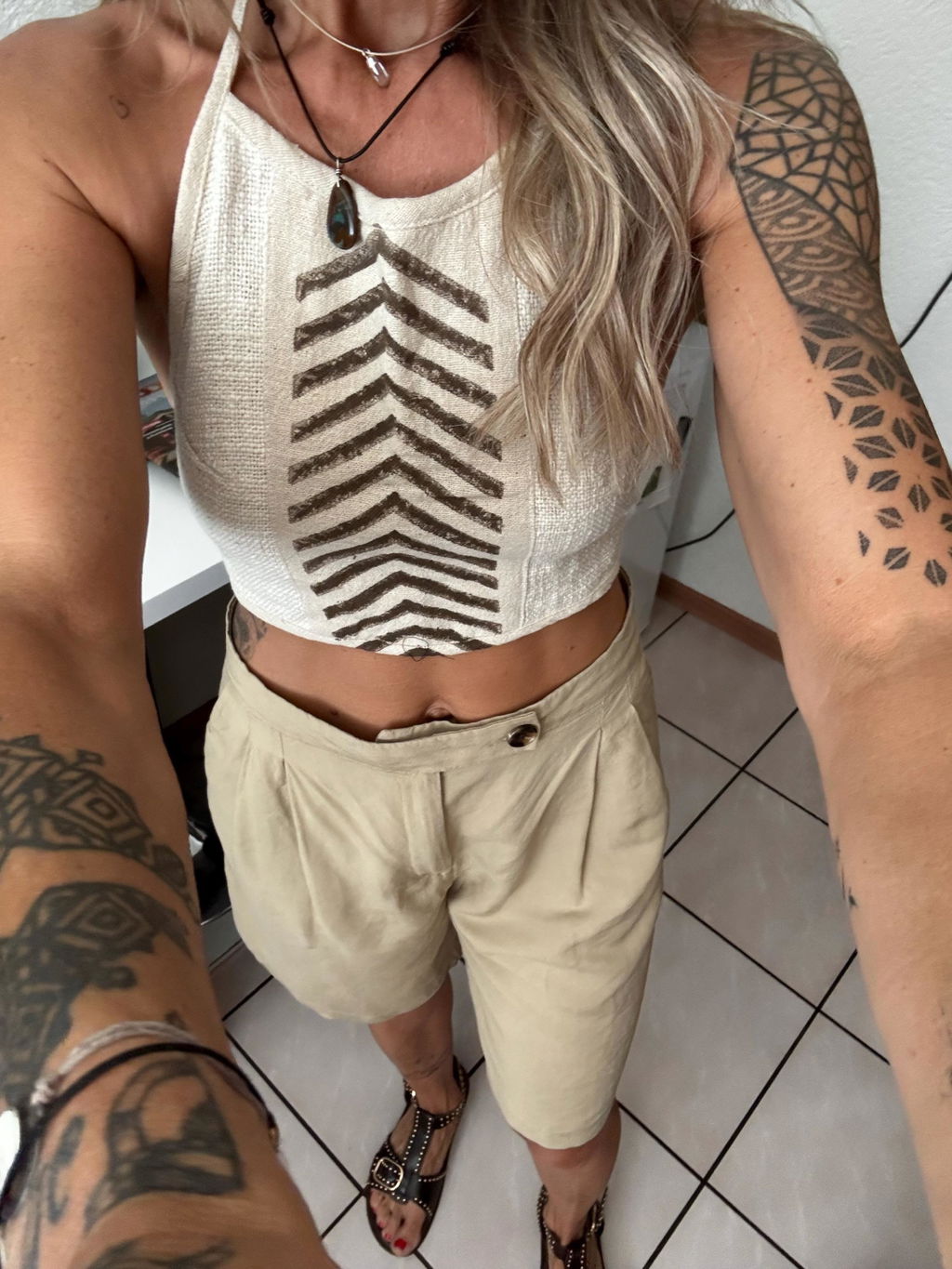 Mathu Crop Top