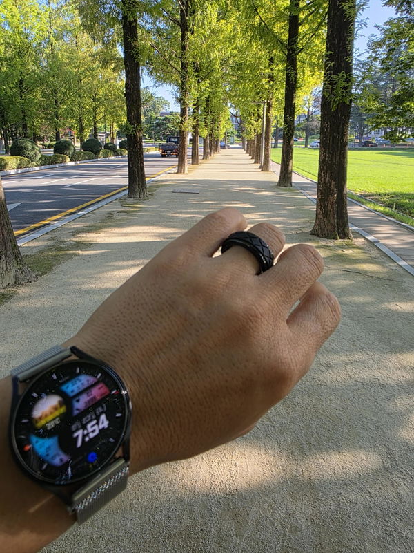Owner photo: CUDIS 002 worn on a morning walk