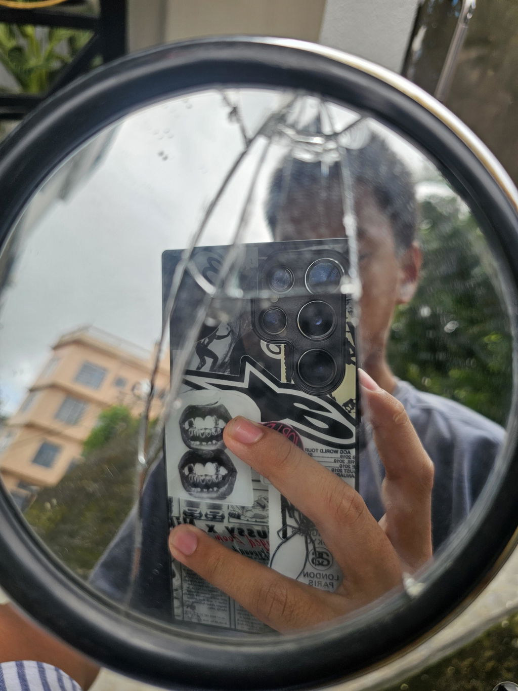 World Tribe Y2K Glass Phone Case Cover