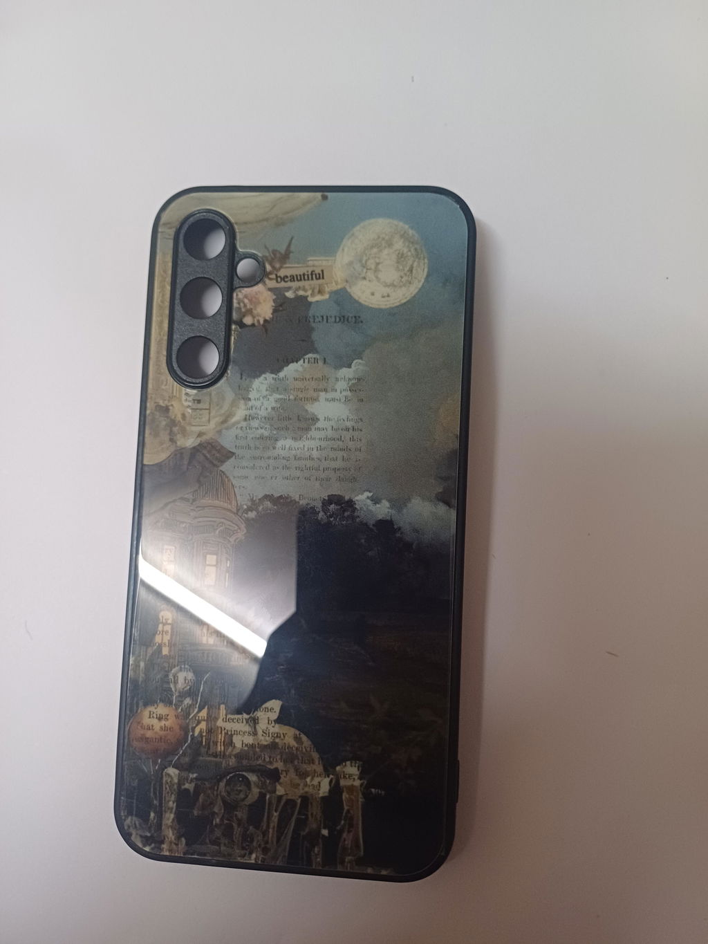 Pride & Prejudice Vintage Glass Phone Case Cover